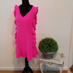 Hot pink CeCe dress by Cynthia steffe